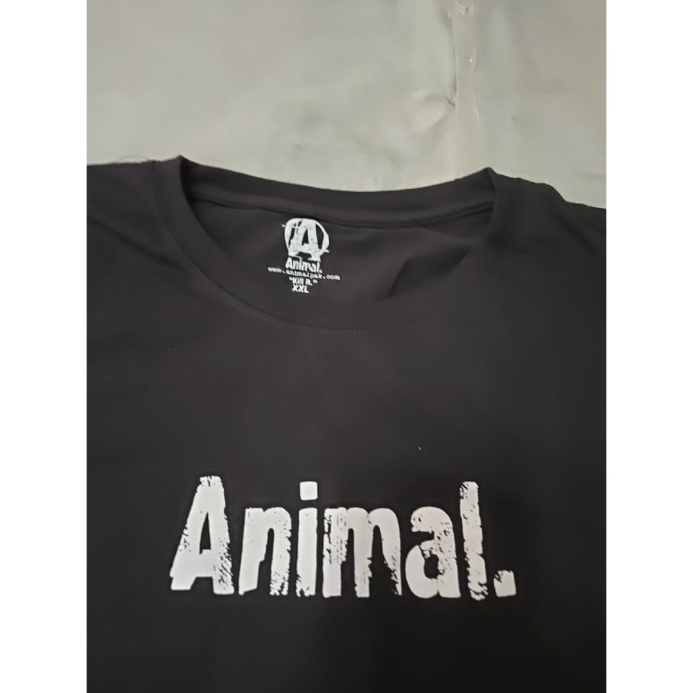 Animal Pak Shirt Mens 2XL Black Iconic M-Stak Gym Workout Bodybuilding Tee XXL - Picture 6 of 12